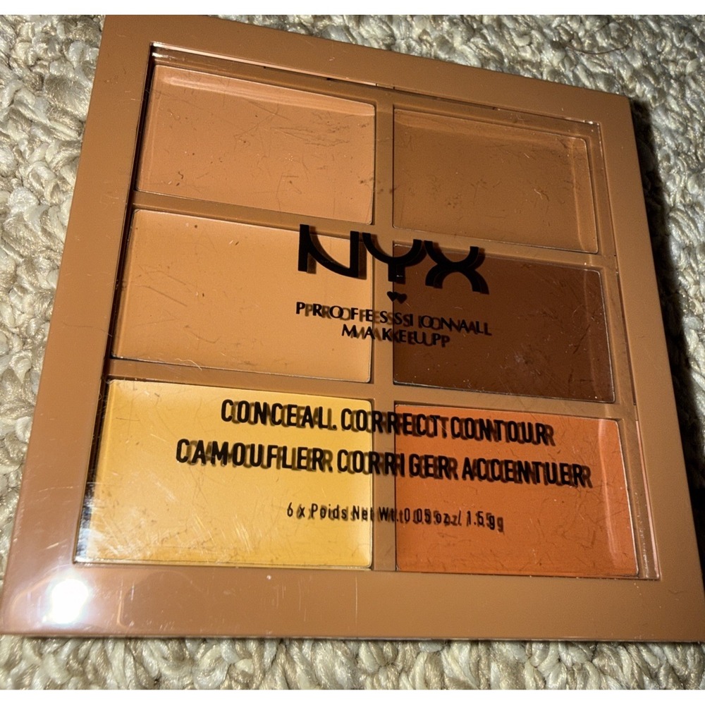 NYX Professional Makeup Conceal, Correct, Contour Palette # Deep /New